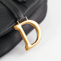 Dior Saddle Shoulder Bag Black