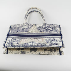 ITEM 20 - Dior Large Book Tote Around the World Navy