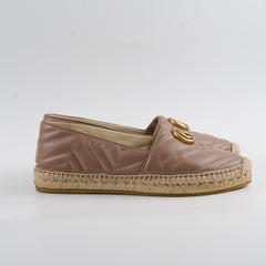 Gucci Marmont Espadrilles Dusty Pink Size 40