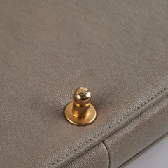 ITEM 31 - Chanel Large New Medium Boy Bag Grey Taupe