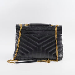 Saint Laurent Lou Medium Bag Black