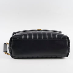 Saint Laurent Lou Medium Bag Black