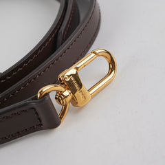 Louis Vuitton 16MM Epi Ebene Adjustable Shoulder Strap