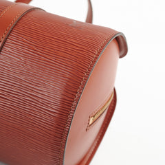 Louis Vuitton Epi Soufflot Shoulder Bag Brown