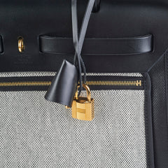 Hermes Herbag 31 Black - Stamp B