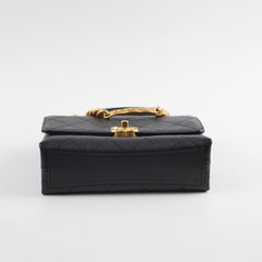 Chanel 21B Seasonal Mini  Flap Caviar Bag Black