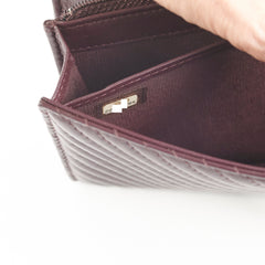 Chanel Reissue Long Wallet Burgundy