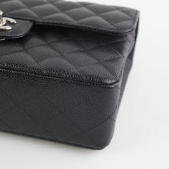 Chanel Small Caviar Classic Flap Black