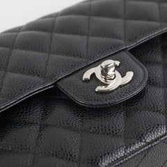 Chanel Small Caviar Classic Flap Black