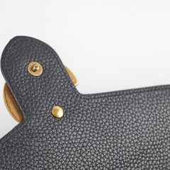 Gucci Marmont Black Leather Wallet On Chain WOC