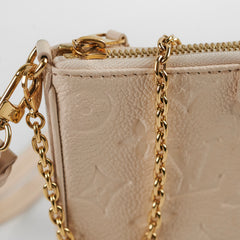 Louis Vuitton Easy Pouch Empreinte Beige