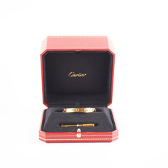Cartier Love Size 15 Yellow Gold Bracelet