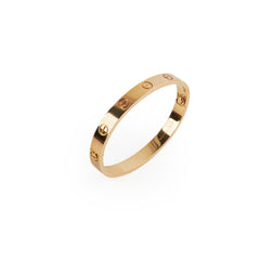 Cartier Love Size 15 Yellow Gold Bracelet