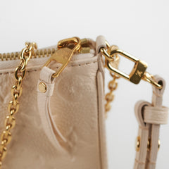 Louis Vuitton Easy Pouch Empreinte Beige