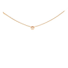 Cartier Yellow Gold Small Diamond Necklace