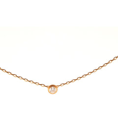 Cartier Yellow Gold Small Diamond Necklace