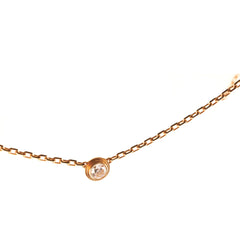 Cartier Yellow Gold Small Diamond Necklace