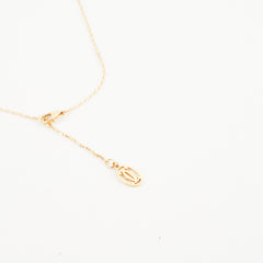 Cartier Yellow Gold Small Diamond Necklace