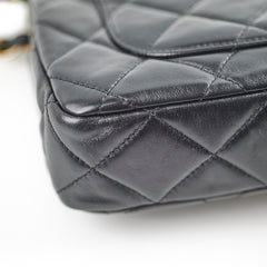 Chanel Seasonal Flap Black Microchip