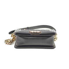 Chanel Small Boy Lambskin Black - 23 Series