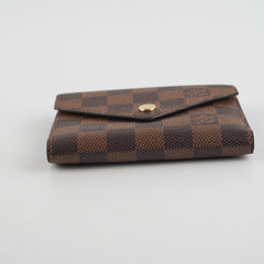 Louis Vuitton Victorine Damier Ebene Wallet