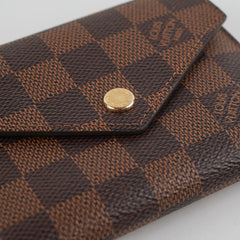 Louis Vuitton Victorine Damier Ebene Wallet