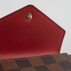 Louis Vuitton Victorine Damier Ebene Wallet