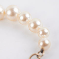 Chanel CC Logo Pearl Bracelet
