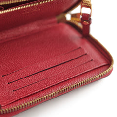 Louis Vuitton Zippy Wallet Empiente Red