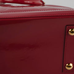 Louis Vuitton Alma Vernis Patent Pink