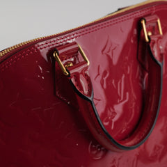 Louis Vuitton Alma Vernis Patent Pink