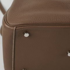 Hermes Lindy 30 Etoupe Clemence Stamp X