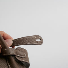 Hermes Lindy 30 Etoupe Clemence Stamp X