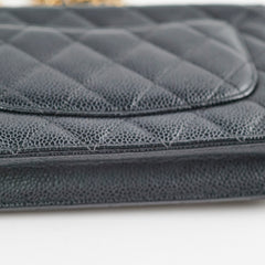 Chanel Wallet on Chain WOC Caviar Black