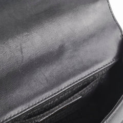 Chanel Seasonal Camelia Lambskin Mini Bag Black