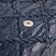 Chanel Ultra Stitch Navy Flap Bag