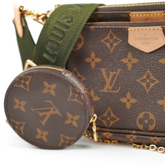 Louis Vuitton Multi Pochette Khaki Monogram