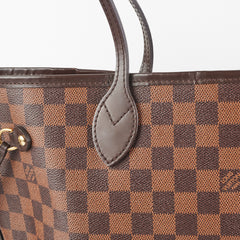 Louis Vuitton Neverfull MM Damier Ebene Shoulder Bag