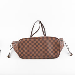 Louis Vuitton Neverfull MM Damier Ebene Shoulder Bag