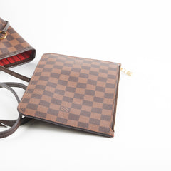 Louis Vuitton Neverfull MM Damier Ebene Shoulder Bag