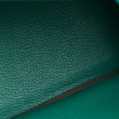 Hermes Birkin 25 Malachite Togo C Stamp