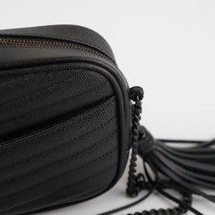 Saint Laurent Mini Lou Camera Bag So Black