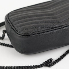 Saint Laurent Mini Lou Camera Bag So Black