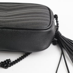 Saint Laurent Mini Lou Camera Bag So Black