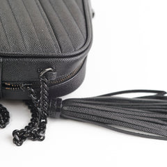 Saint Laurent Mini Lou Camera Bag So Black