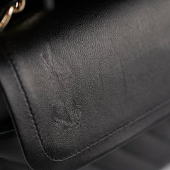 Chanel Medium/Large Chevron Classic Flap Black