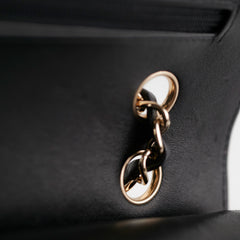 Chanel Medium/Large Chevron Classic Flap Black