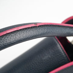 Louis Vuitton Capucines GM Navy Pink