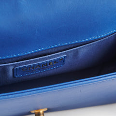 Chanel Old Medium Boy Blue 27 Series