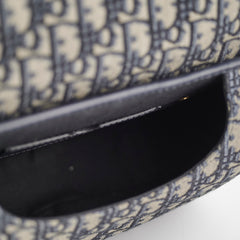 Christian Dior Medium Bobby Navy Oblique